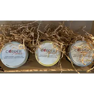 Bourbon & Tobacco Sampler Metal Tin Gift Box