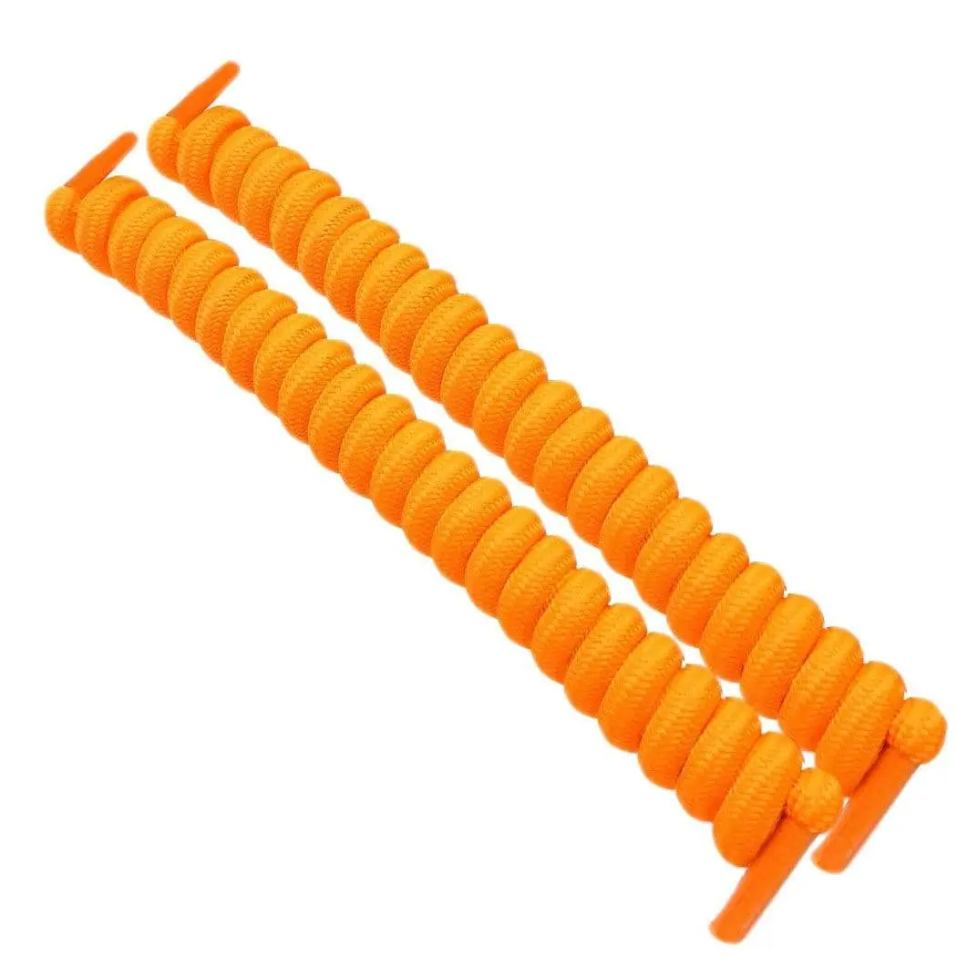Curly No Tye Shoe Laces - Elastic Spring Laces - No Tie Great for Elderly, Children, Fashion - One Size Fits All