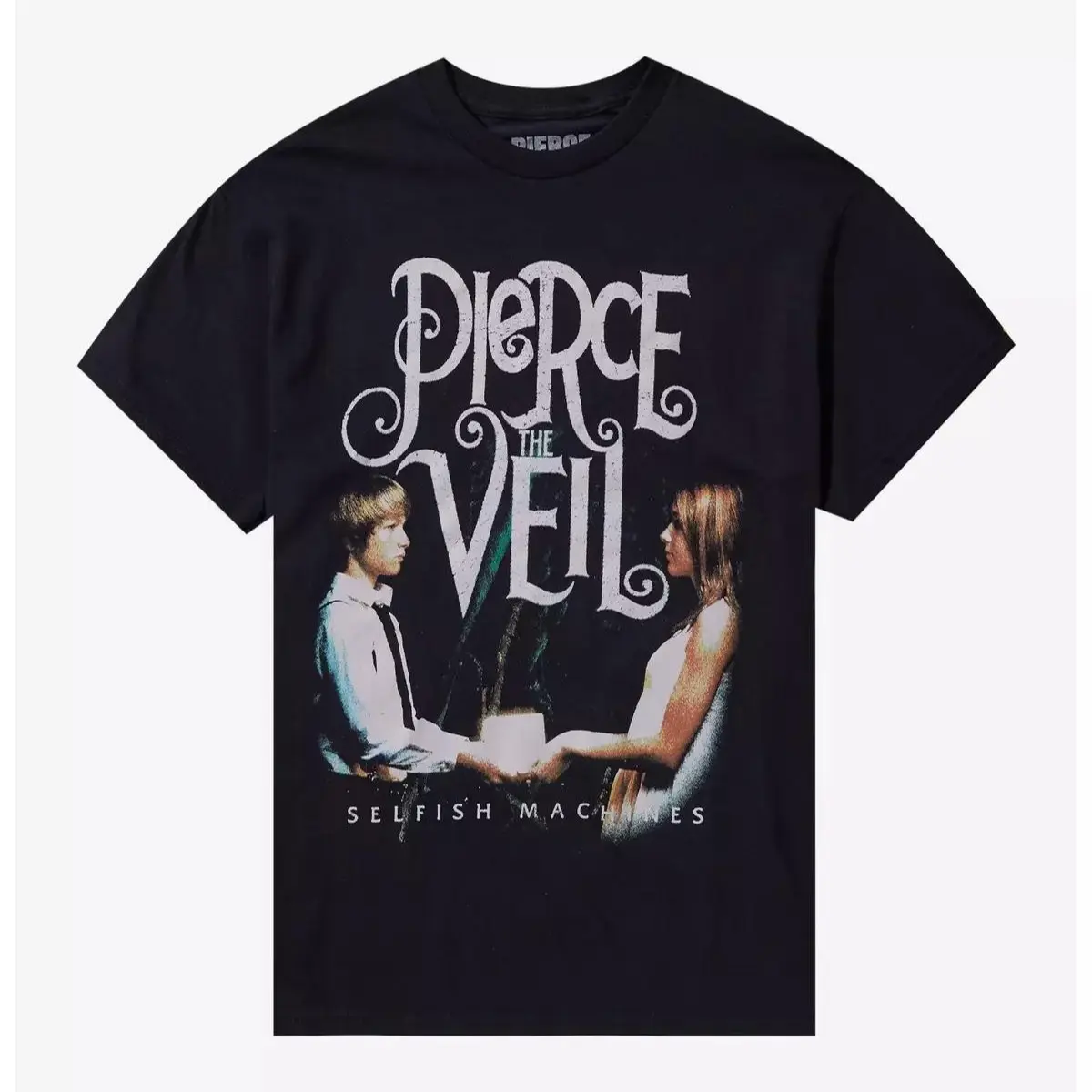 Pierce The Veil Selfish Machines Graphic Tee | Vintage Post Hardcore Band T-Shirt | Emo Rock Unisex Cotton Shirt | Y2K Alternative Streetwear | Fan Gift