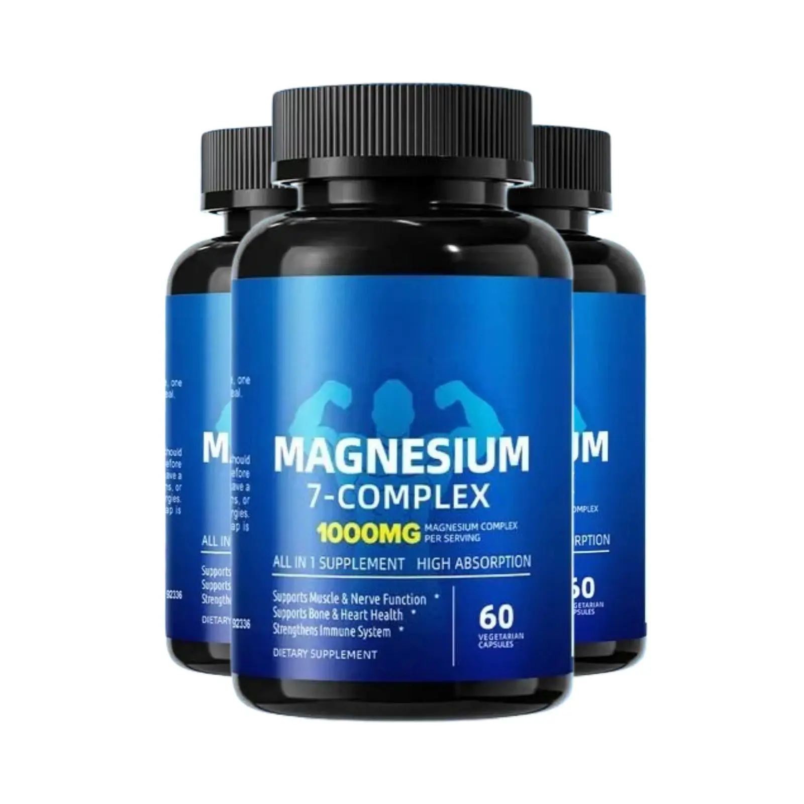 1-3 Pack Magnesium 7 Complex – Advanced Magnesium Blend for Daily Wellness