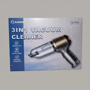 Saker 3-in-1 Handheld Vacuum Cleaner – Strong Suction, Multi-Use