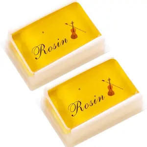 Rosin Violin Rosin Light Low Dust Rosin 2 Pack for Bows for Violin Viola and Cello