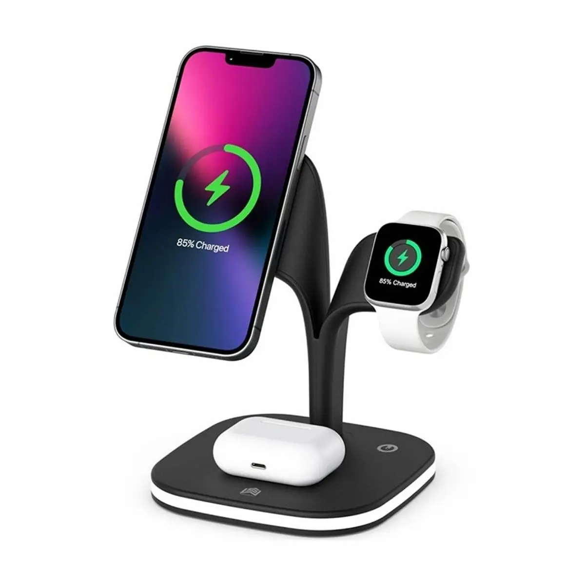 Trexonic  5-in-1 Fast Charging Station, Black
