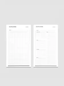 Large Sticky Note Set | Monthly Overview