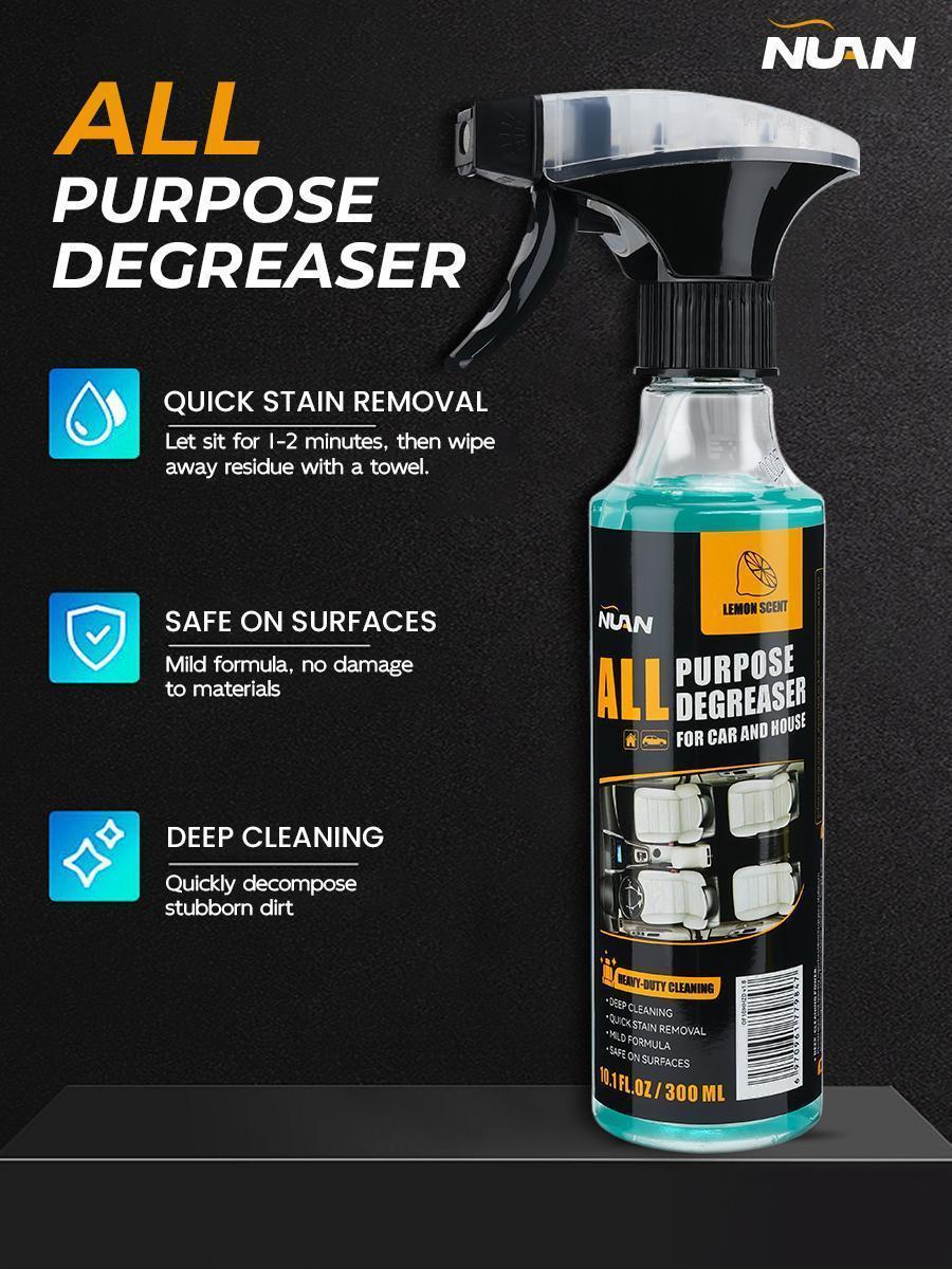 NUAN All-Purpose Degreaser, Grease & Dirt Removal, Suitable for Home & Commercial Use!NUAN heavy duty degreaser