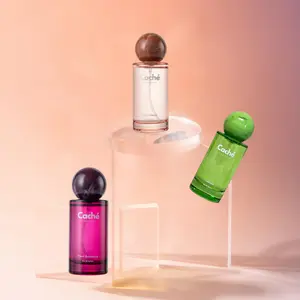 Caché Fragrance | Santalé + Cèdre Céleste + Fleur Éclatante | Morning Office Bundle | Eau De Parfum (3 x 1.7oz / 50ml)