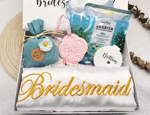 Will You Be My Bridesmaid?  Custom Luxury Proposal Box with Name & Color Options