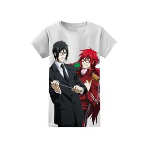 Black Butler - Grell Sutcliff & Sebastian Michaelis Sensei Full Jrs T-Shirt