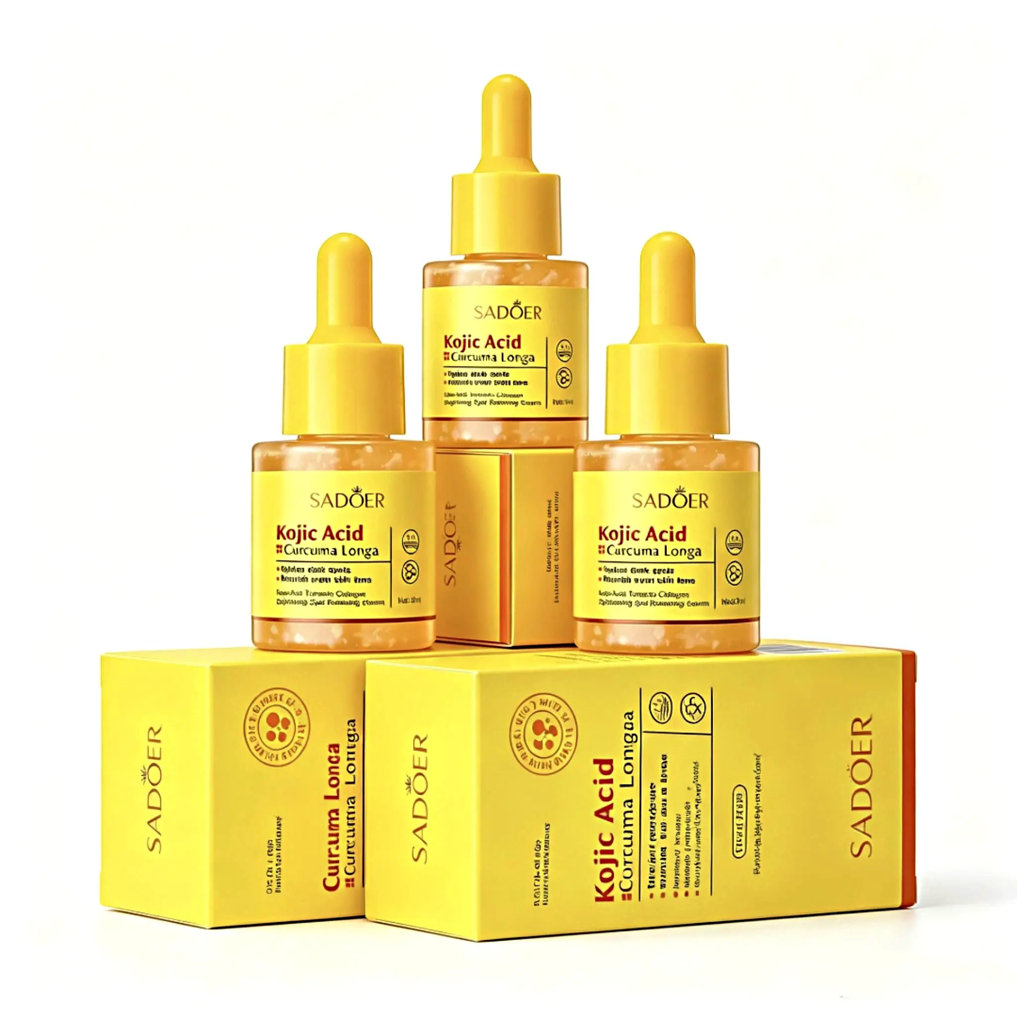 [NEW] SADOER Kojic Acid Turmeric Collagen Serum for Face, Hydrating Facial Serum to Support Even Skin Tone & Natural Skin Radiance, Daily Skin Care, 30ml sohochic