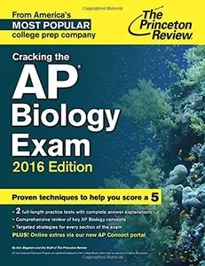 USED-Cracking the AP Biology Exam, 2016 Edition (College Test Preparation) by Princeton Review (Paperback)