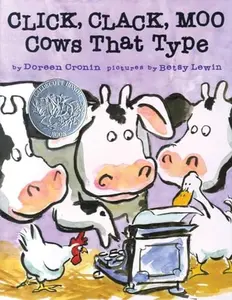 USED Book - Click, Clack, Moo Cows That Type by Doreen Cronin (Hardcover) - english