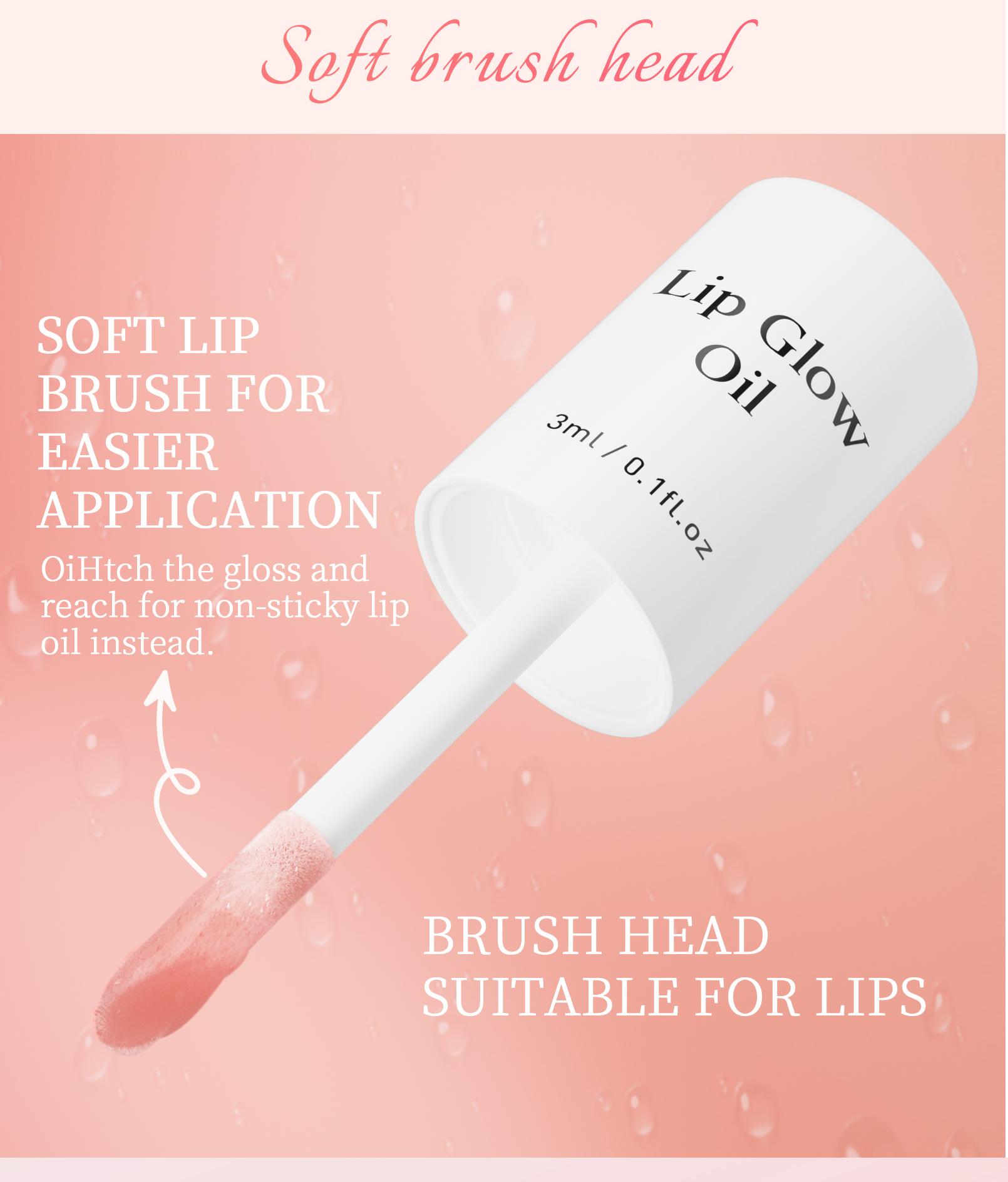 BOGO Alert 2-Count Lip Glow Oil Lip Stain Glossy Tinting Long Lasting Moisturizing Hydrating Plump Transfer Proof Lip Care Makeup