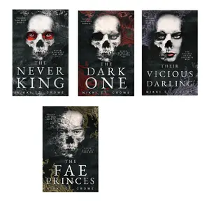 Vicious Lost Boys (5 book series) A Peter Pan Dark Romance Novel by Nikki St. Crowe : The Never King - The Dark One - Their Vicious Darling - The Fae Princes - The Never Queen (Paperback)