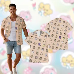 2026 MeowthCUTE Cartoon Vibes Tee Adorable Graphic Shirt, Perfect Cute Girl Outfit #meowth #viraloutfits #hawaiianshirt #ALOHA #anime