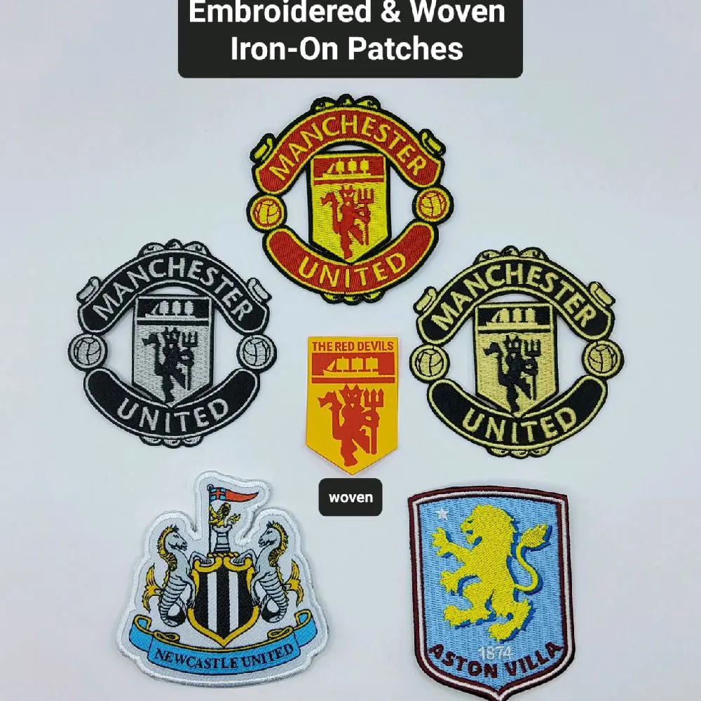 PL Embroidered/Woven Iron-on Clothing Patches