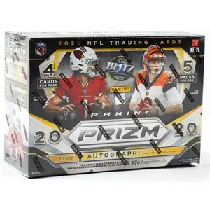 2020 Panini Prizm Football Mega Box (20 Cards) (Pink Prizms)