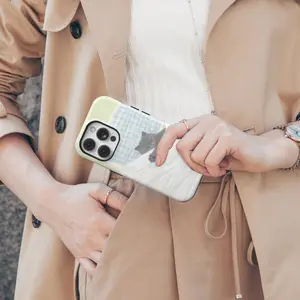 Cute Sleeping Cat Phone Case – Cozy Kitten Aesthetic Cover for 11–17 Pro Max