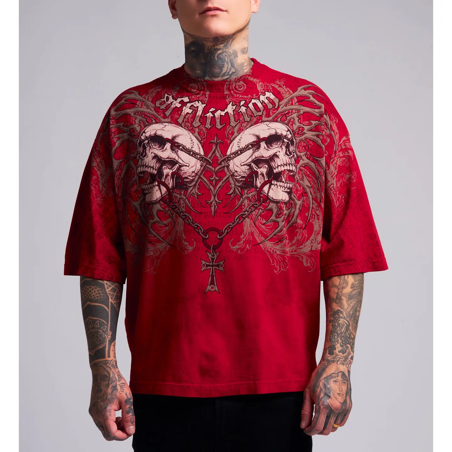 Affliction Men's T-shirt Collapse