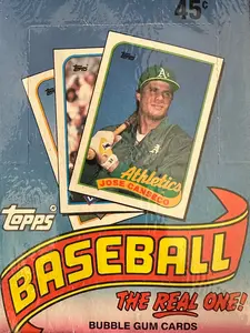 1989 Topps Baseball-Factory Sealed Wax Box