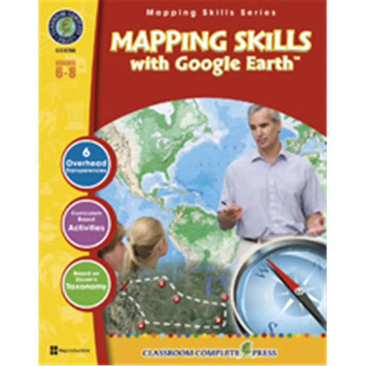 Google Press Map Reading Learning Materials - Visual Learning Tools, Grades 6-8 School Educational Stationery Supplies