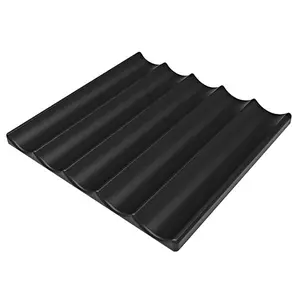 Marco Company Bruise Buster® Black 5-Section Foam Padding for Banana Riser - 47" x 47 1/2" x 2 1/2" WS-568BB1062BK