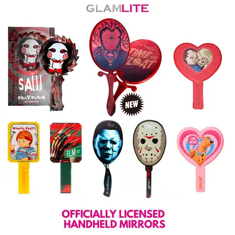 Glamlite Officially Licensed Handheld Mirrors