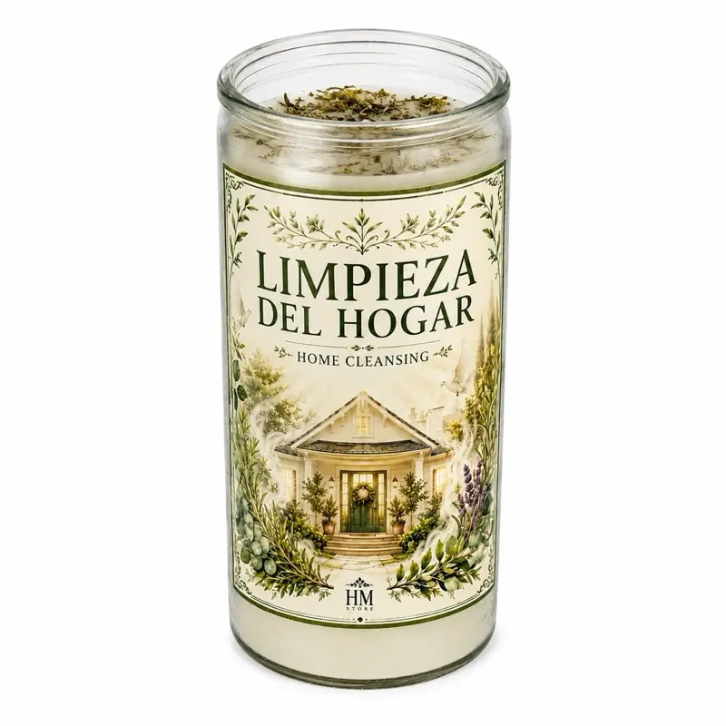 Home Cleansing (Limpieza del Hogar) – Prepared 14-Day Candle