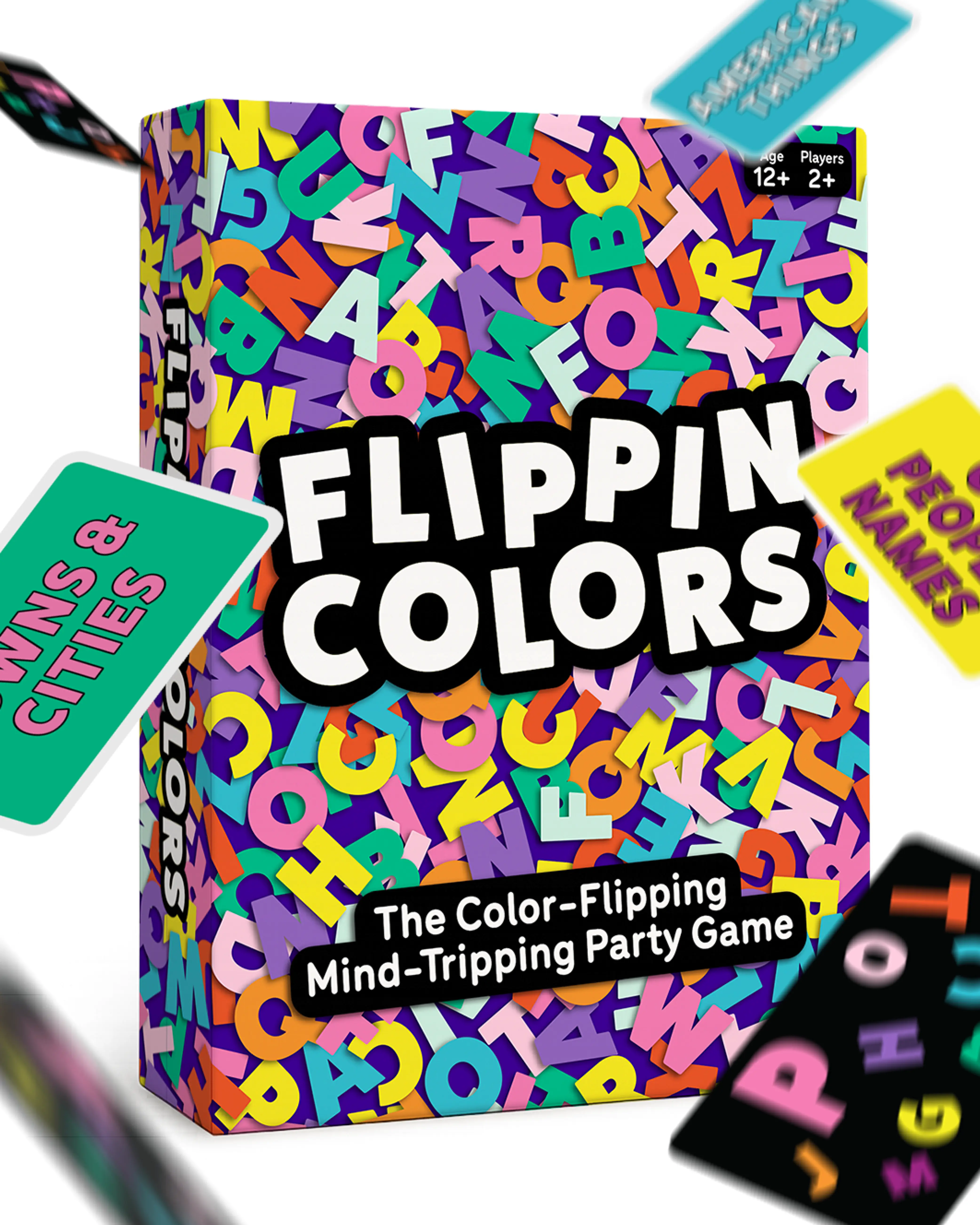Lucky Egg Flippin’ Colors – Fast-Paced Family Games for Kids and Adults | 150 Cards & Gameboard | Hilarious Party Games of Quick Thinking & Shouting | Fun Board Games for Family Game Night, Ages 12+