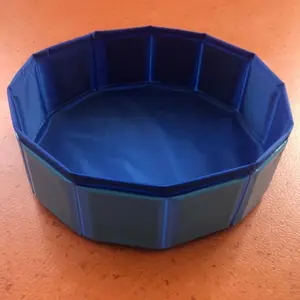 Foldable pet bathing basin, special swimming pool for large dogs like Golden Retrievers, bathtub, bathing bucket, cat bathing basin