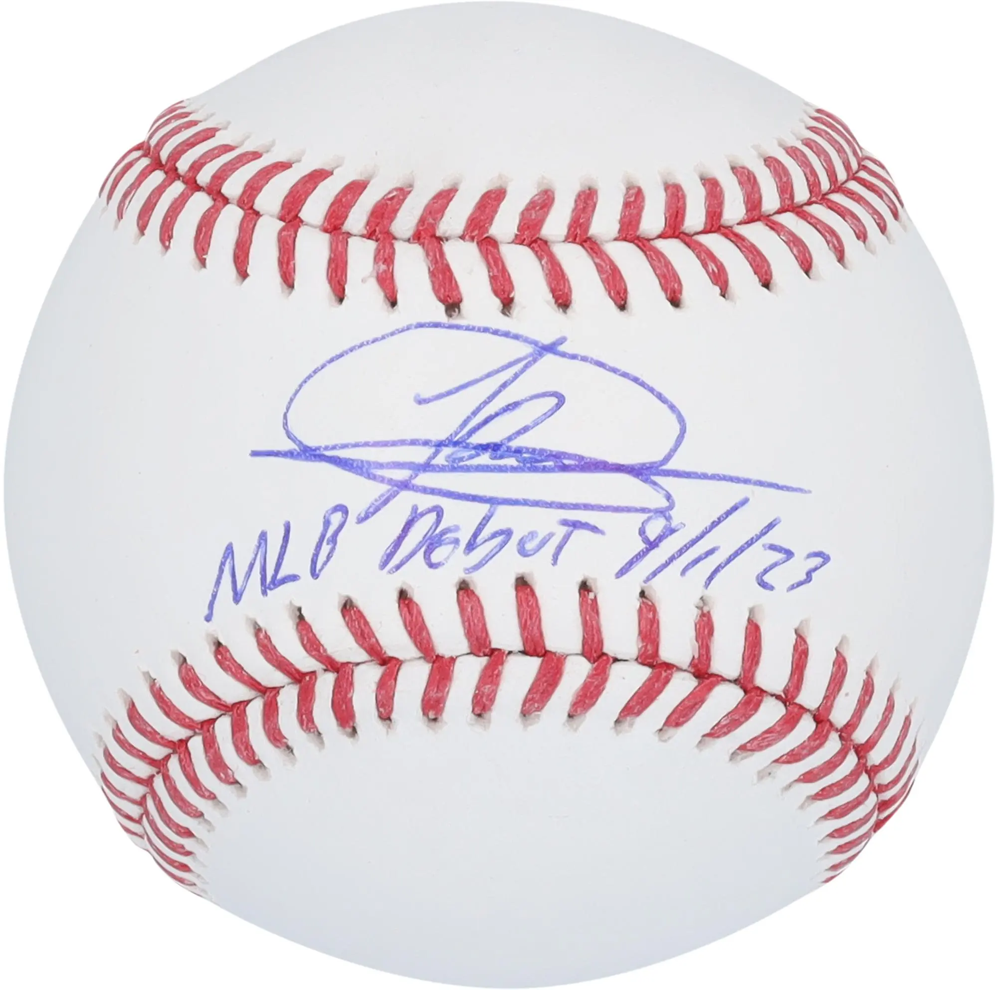 Jasson Dominguez New York Yankees Autographed Baseball with "MLB Debut" Inscription - Fanatics Authentic Certified