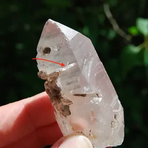 2.6in 56g Rare Inner Child Manifestation Pink Lithium Lemurian Quartz Crystal Starbrary, Brazil a16