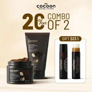 Dak Lak Coffee Body Polish - 100% Vegan Cosmetics Smooth