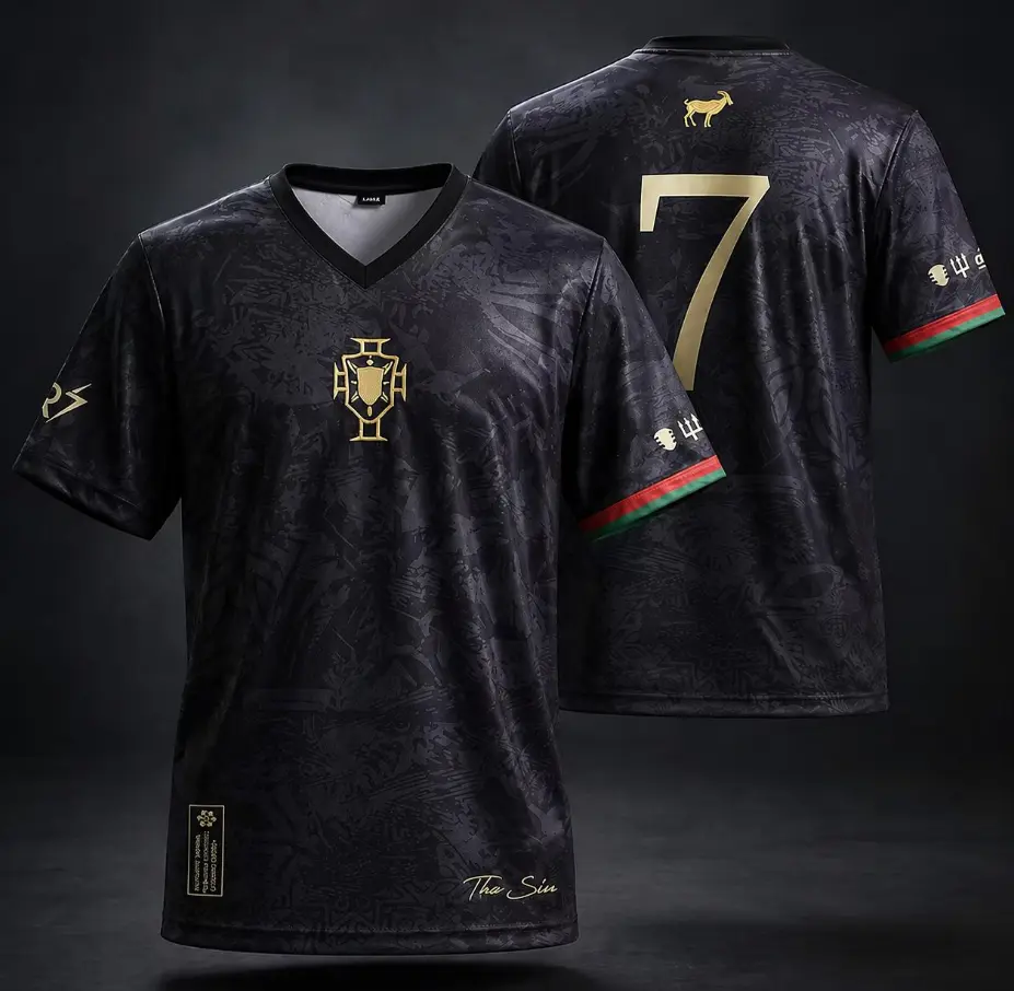 Customize The SIU Icon Soccer Jersey Ronaldo #7 – Career Tribute Fan Edition Kit, Colorful Soccer Fan Shirt, Short Sleeve V Neck Sports Top, Soccer Gift for Fans