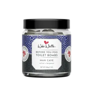 an Cave (Vetiver + Bergamot) Fizzing Toilet Bombs