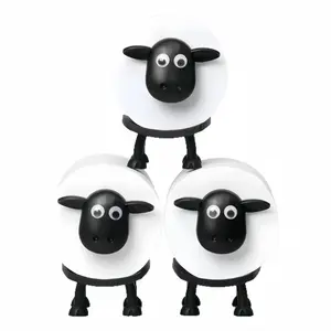 2026 Viral Funny Sheep Tissue Holder 3PCS Set – Cute 3D Printed Toilet Paper & Kitchen Roll Holder, Quirky Home Decor, Must-Have Household Essentials