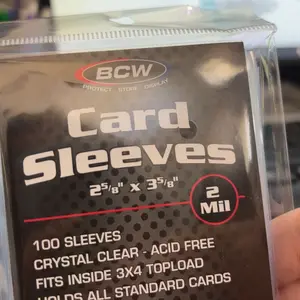 BCW Penny Card Soft Sleeves 10 Packs of 100 for Standard Sized Cards = 1000 - TikTok Shop BCW Penny Card Soft Sleeves 10 Packs of 100 for Standard Sized Cards = 1000 - TikTok Shop