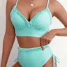 Women's Two-Piece Bikini Swimsuit Set, Fashionable & Sexy Design, Slimming Fit, Perfect for Spa & Swimming Pool Use, Striped Swimsuits, Swimwear Bikini, Swimwear Sets
