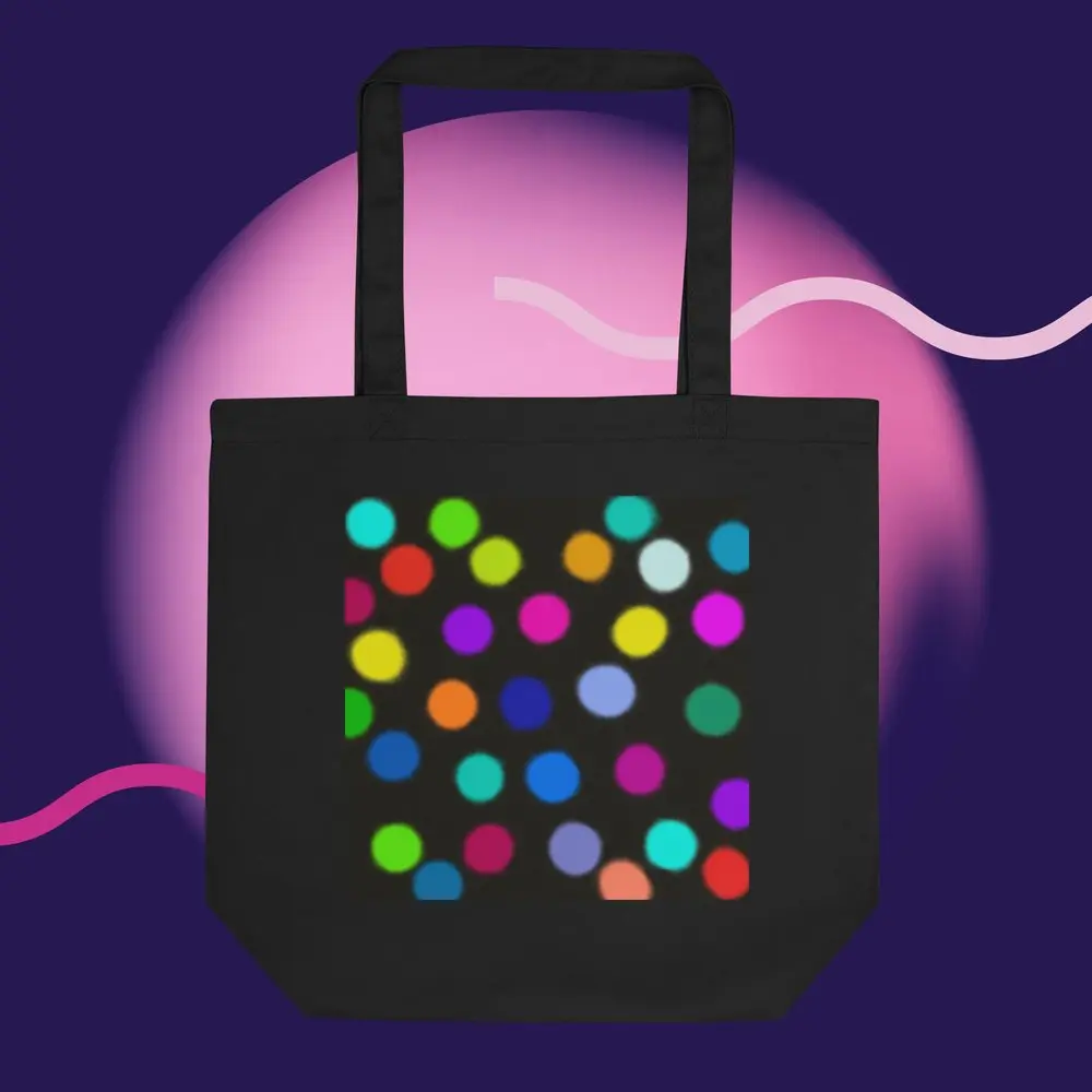 Glow Dots for Days Eco Tote Bag