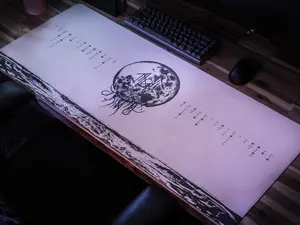 Sleep Token "Eden in Ruin" Deskmat – XL Gaming Mouse Pad, Anime Mouse Pad, Desk Mat, pc accessories.