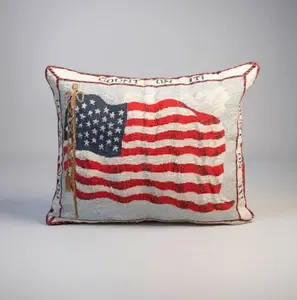 "Count on America" Needlepoint Pillow