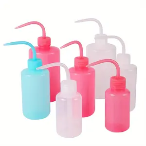 250ML eyelash cleaning elbow bottle leak proof water beauty eyelash cleaning auxiliary tool curved mouth pot cleaning bottle empty bottle Versatile Dispenser Bottle