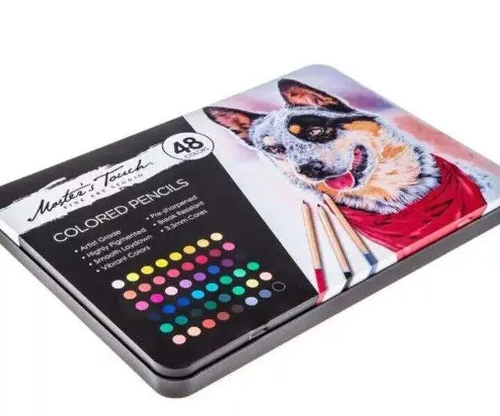 Master's Touch Fine Art Studio Colored Pencils 48 Colors by Masters Touch – Crafts:Art Supplies:Drawing & Lettering Supplies:Art Pencils & Charcoal
