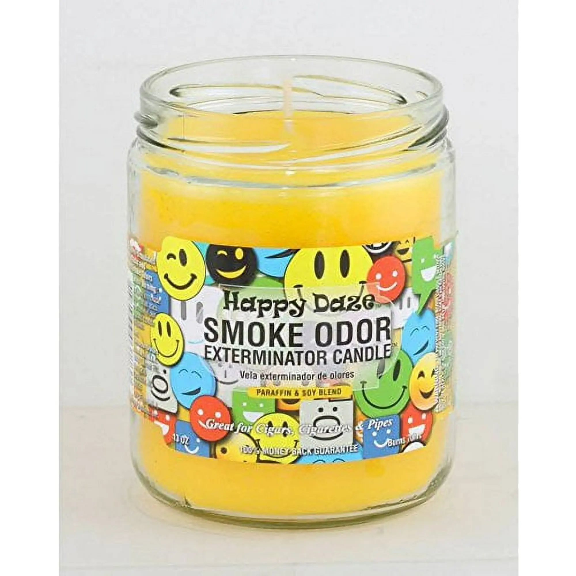 Smoke Odor Exterminator 13oz Jar Candle, Happy Daze