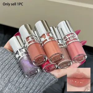 Shiny Lip Gloss Hydrating Plumping Easy To Apply Non Greasy Lip Makeup For Daily Use