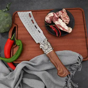 Outdoor Camping Bone Knife Can be chopped bone household meat chopping vegetables chopping bone multi-purpose knife, chopping knife, kitchen kitchen chopper, sharp thickened kitchen chopping bone knife  Outdoor Camping Bone Knife
