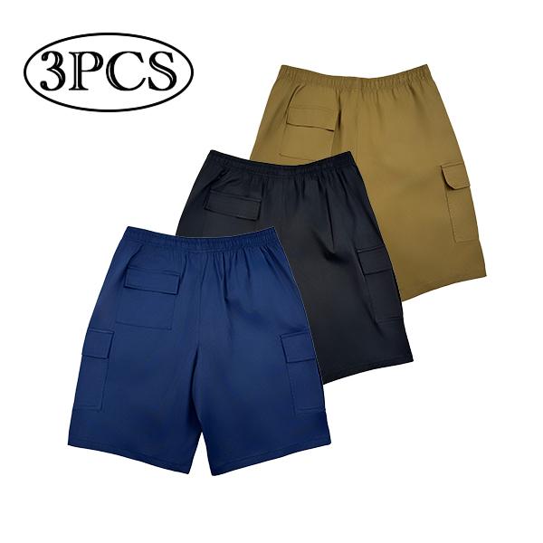 Men’s shorts set (1-piece or 3-piece options; khaki/black/gray) — slanted pockets — single rear side pocket — versatile casual wear — suitable for everyday use; summer shorts ideal for daily outings and vacations; multi-pocket casual shorts,father'sdaygif Men’s shorts set (1-piece or 3-piece options; khaki/black/gray) — slanted pockets — single rear side pocket — versatile casual wear — suitable for everyday use; summer shorts ideal for daily outings and vacations; multi-pocket casual shorts,father'sdaygif