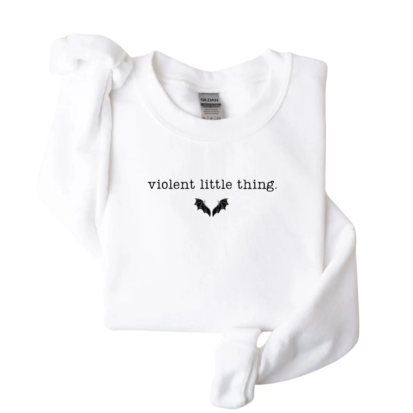 Violent Little Thing Sweatshirt  - Fourth Wing Quotes sweatshirt - Fourth wing merch - Xaden Riorson sweater