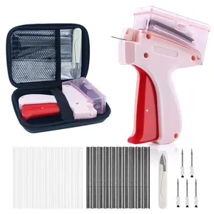 Upgraded Micro Tagging Gun - Alter Your Clothing Instantly - Stitch Gun with 1000 White Micro Stitches & 1000 Black Fasteners - At Home Alterations - Wardrobe Assistant-Quick Clothing Fixer