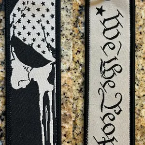 Patriotic Jet Tag Key Tag - We The People Design key chains