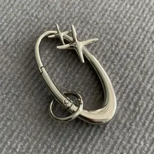 Starlight Y2K Metal Heavy Shiny Carabiner Belt Loop Accessory & Climbing carabiner & Fashion carabiner - Unisex Basic Style for Daily Wear & Christmas gifts